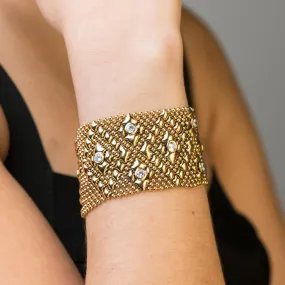 LIQUID METAL TB32Z-AG ANTIQUE GOLD FINISH BRACELET