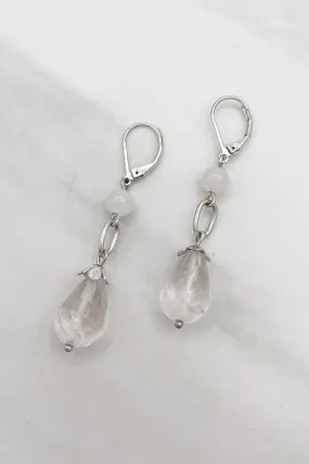 Lucille Beaded Earrings Lever Back Earrings