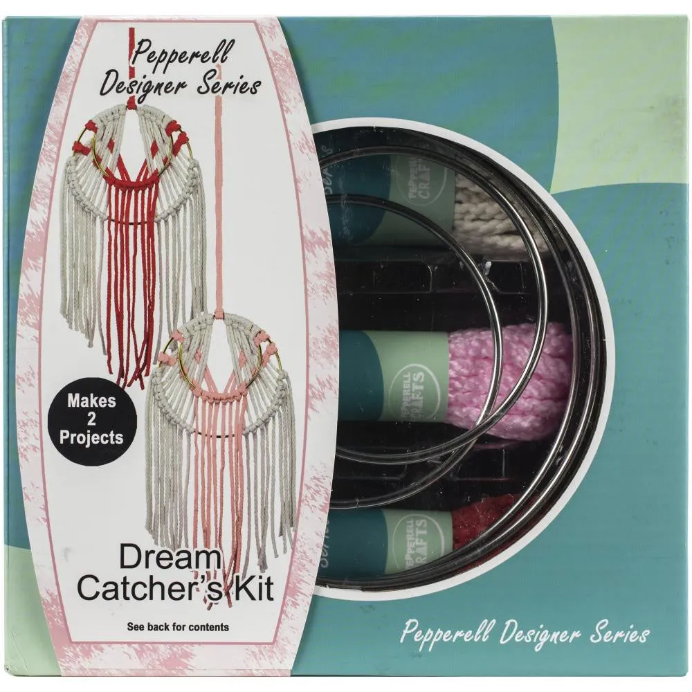 Macrame Kit - Coral & Pink