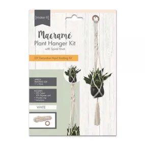 Macrame Spiral Knot Plant Hanger Kit