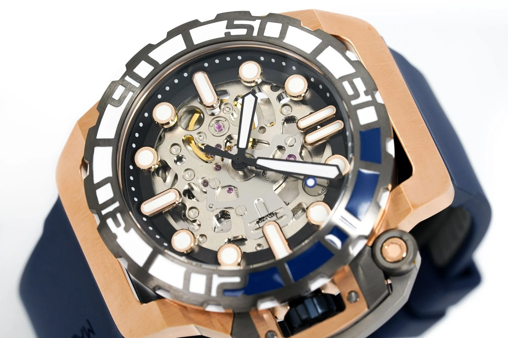 Mazzucato RIM SUB Men's Automatic Watch Blue SK2-RG