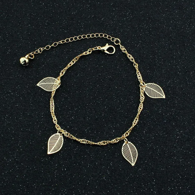 New Arrived temperament Double Layer Anklets
