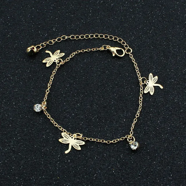 New Arrived temperament Double Layer Anklets