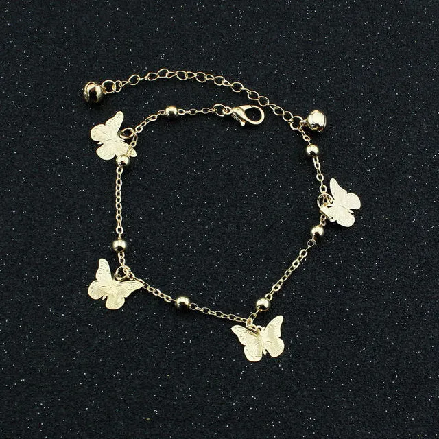 New Arrived temperament Double Layer Anklets