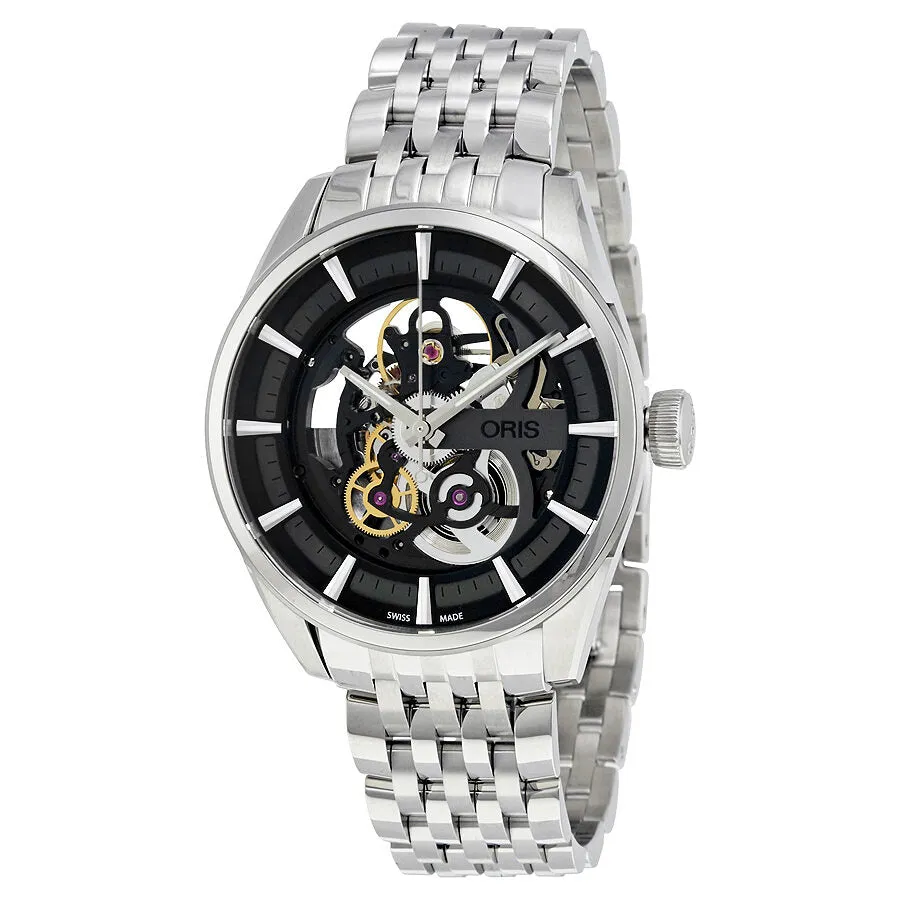 Oris Artix Automatic Black Skeleton Dial Men's Watch 01 734 7714 4054-07 8 19 80
