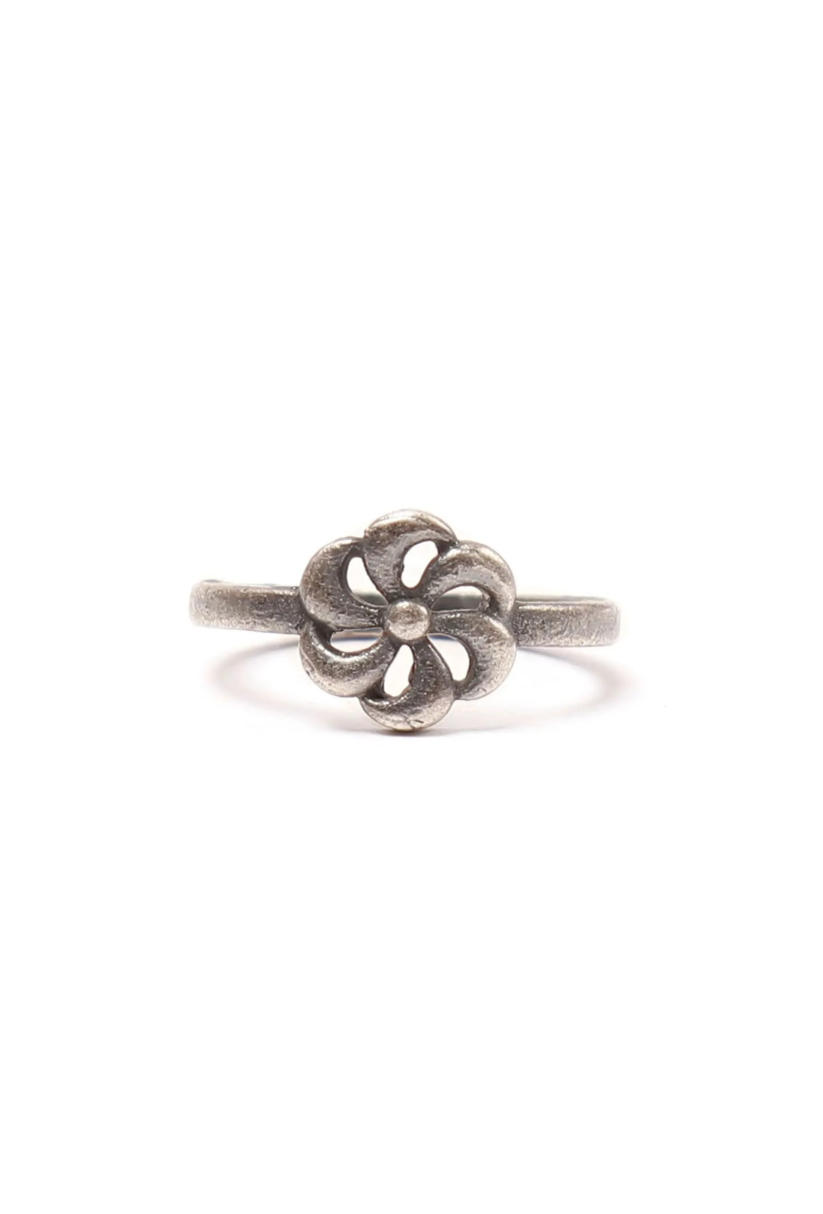 Set of 4: Gold Lotus Silver Brass Toering