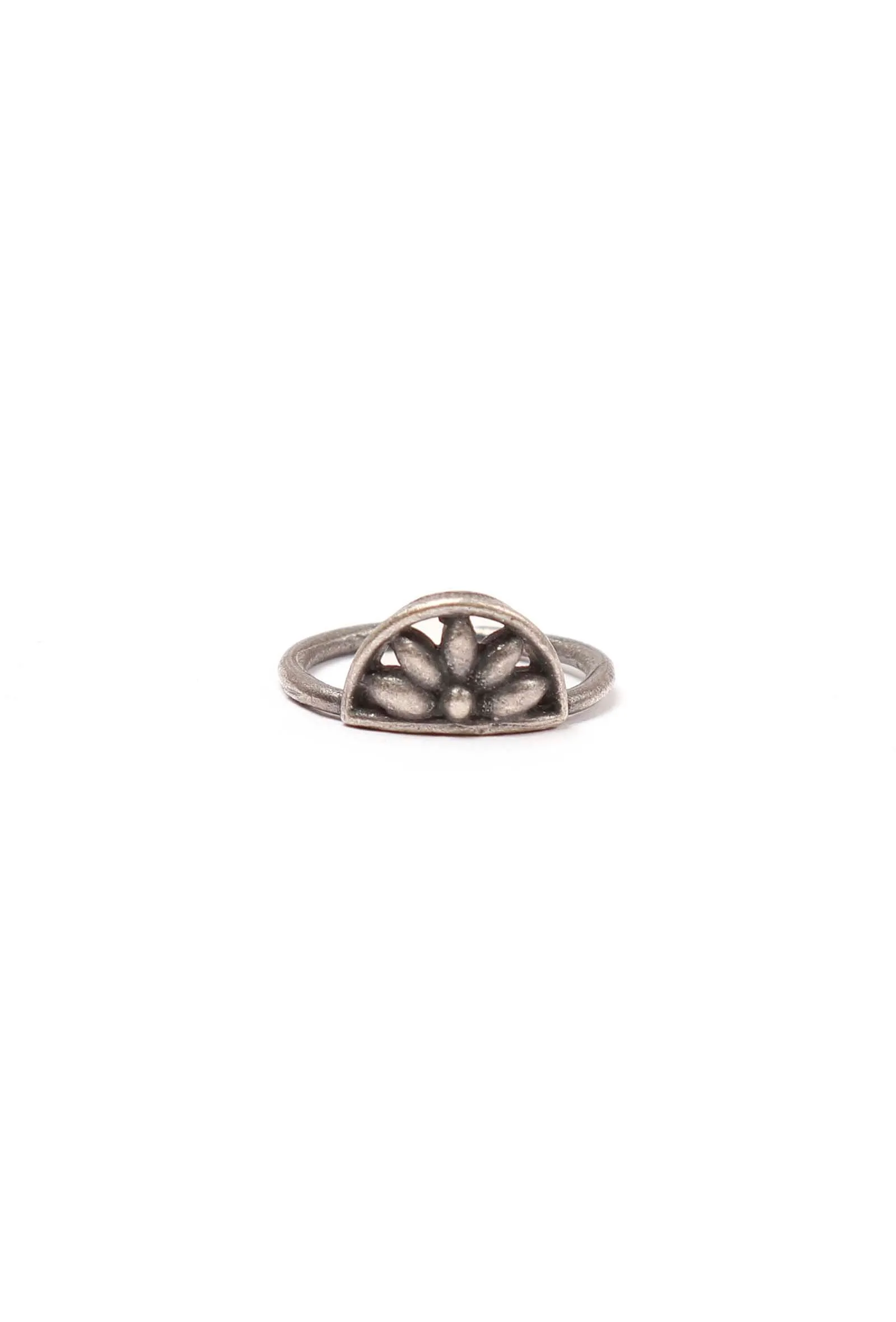 Set of 4: Parnika Silver Brass Toering