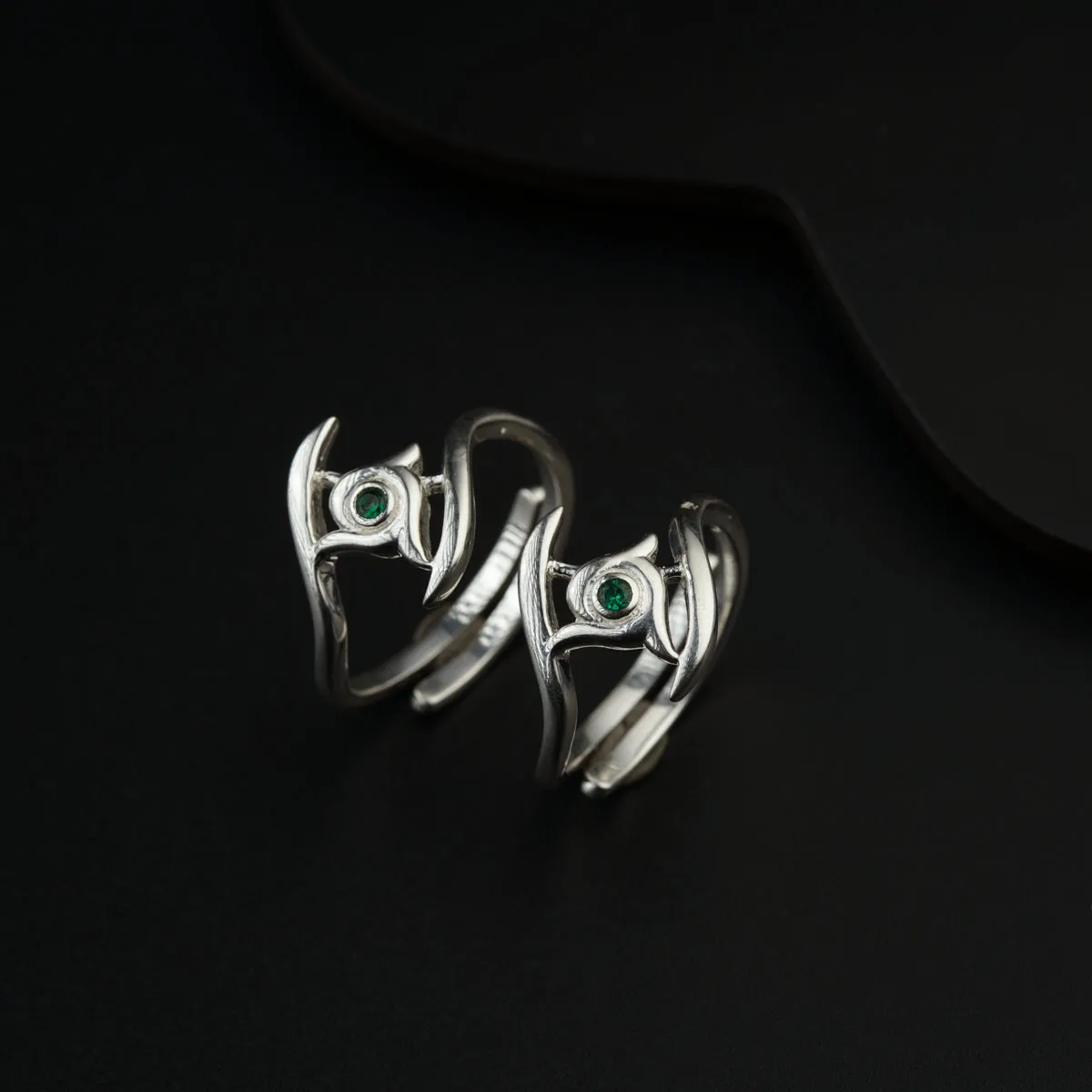 Silver Nakshatra Toe Ring