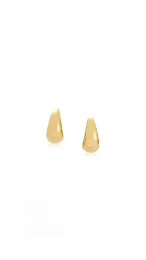 Small Claw Earrings in Yellow Gold