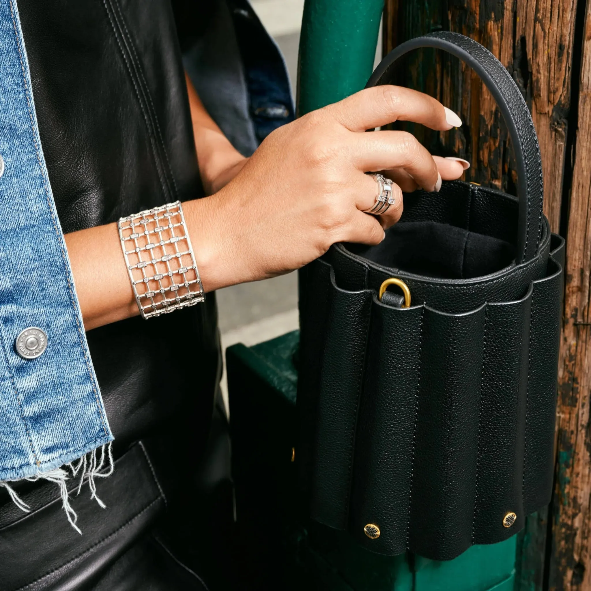 Streets of Brooklyn Caged Cuff