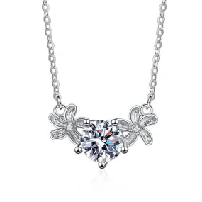 Sweet Daisy Moissanite Necklace