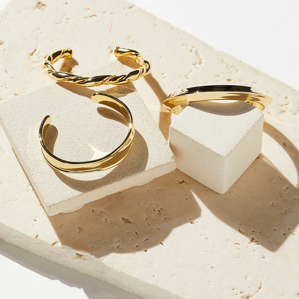 Tansy Cuff - Gold