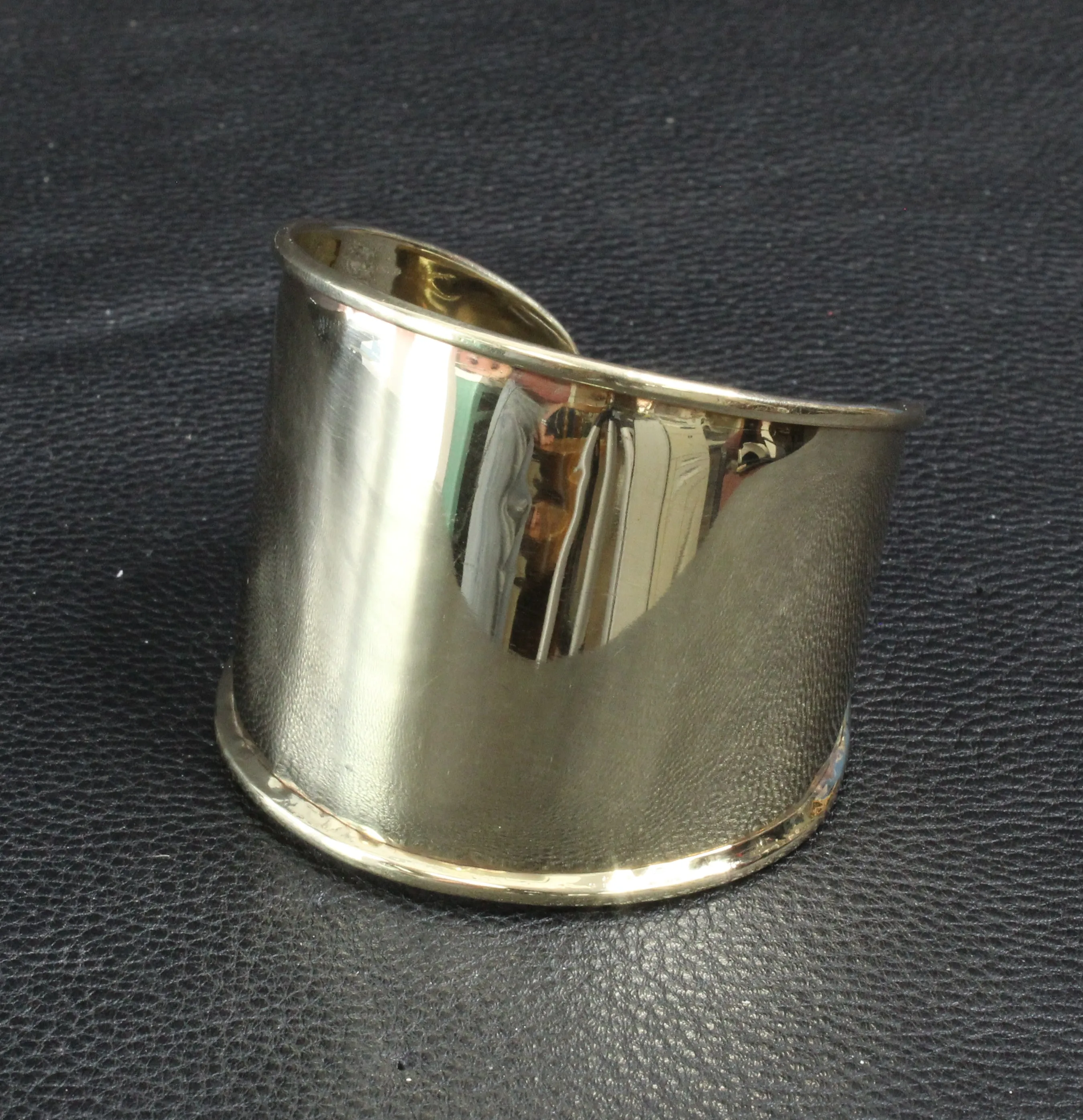 Tapered Cuff Bracelet for Embellishment, 2" Width, ea