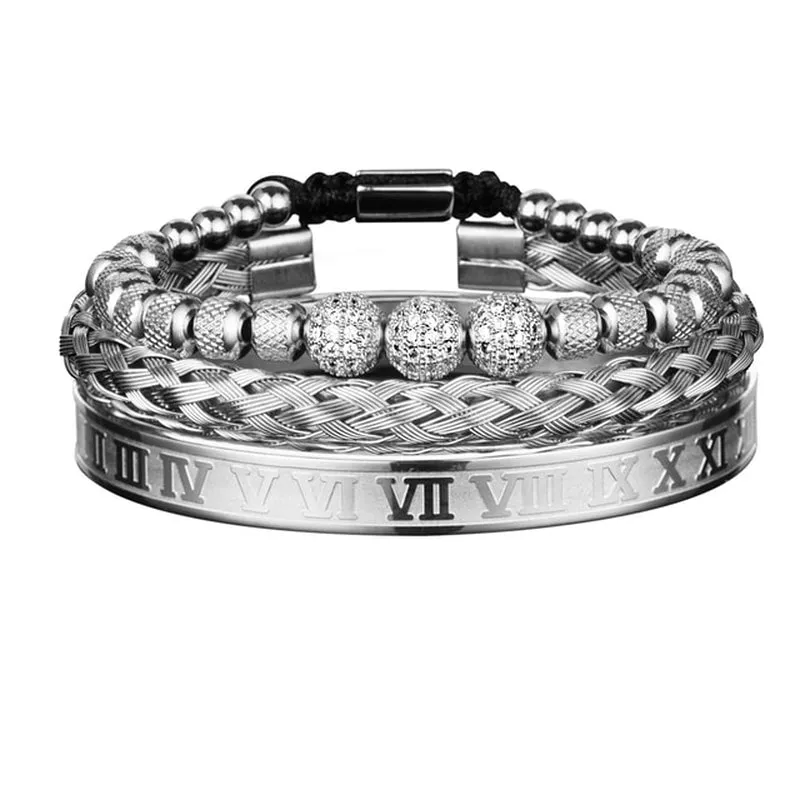 The Pizzuto Gold Stacks Bracelet