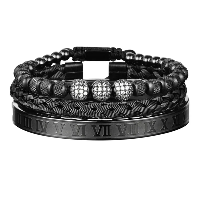 The Pizzuto Gold Stacks Bracelet