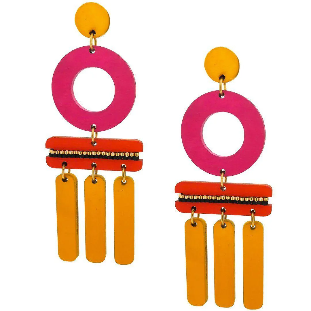 Wind Chime Earrings (Sunsplash)