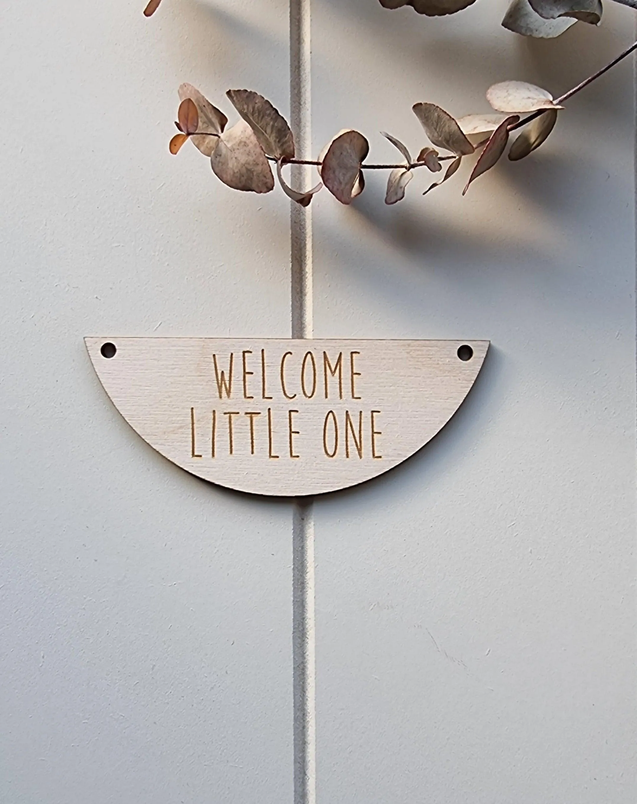 Wood Signs For Macrame Wall Hangers | Holes are 3mm