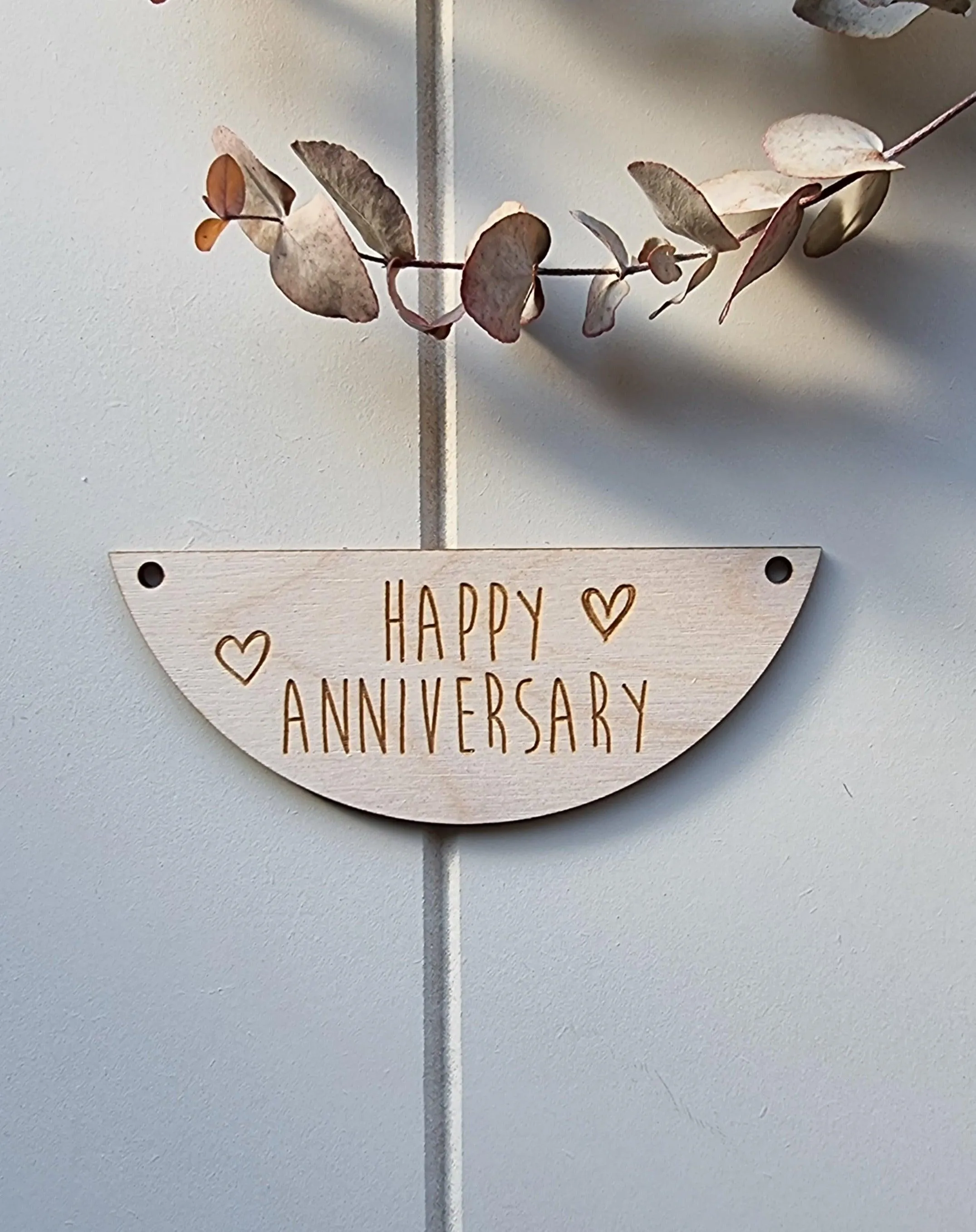 Wood Signs For Macrame Wall Hangers | Holes are 3mm