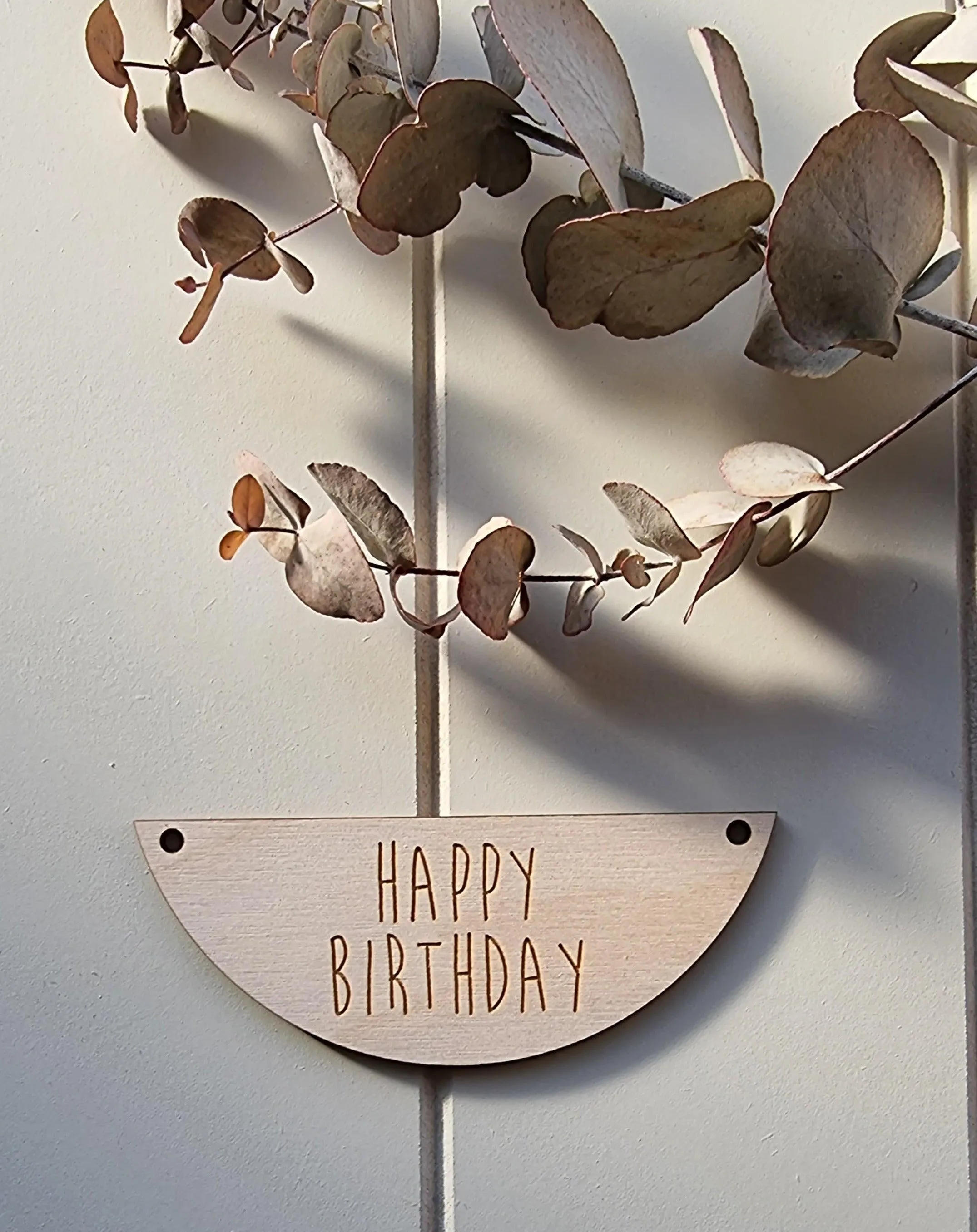 Wood Signs For Macrame Wall Hangers | Holes are 3mm