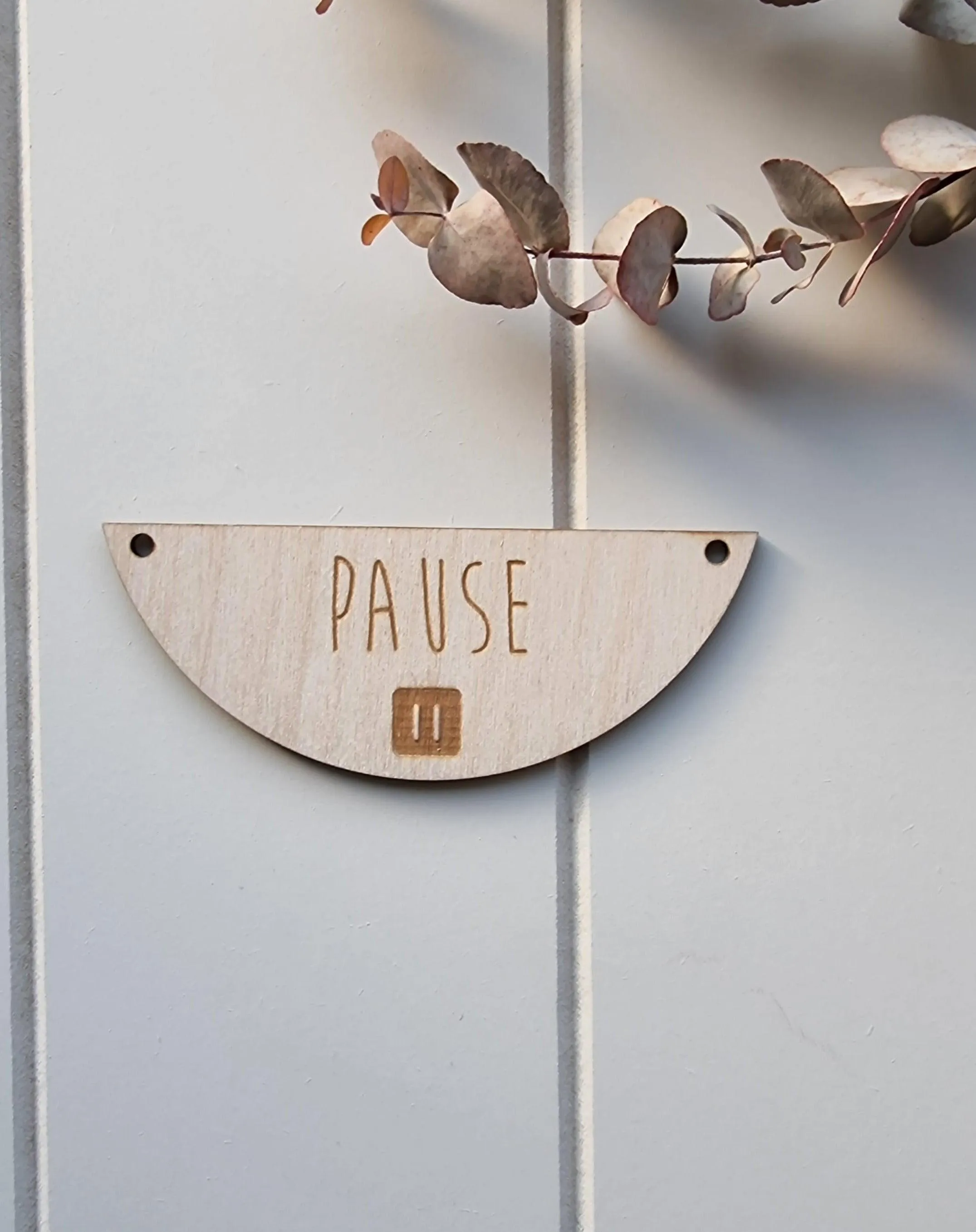 Wood Signs For Macrame Wall Hangers | Holes are 3mm